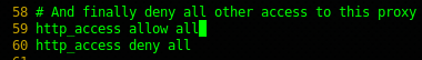 Squid reverse proxy: append line 59 to have http_access allow all