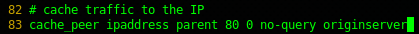 Squid reverse proxy: add the following line to the bottom of the config