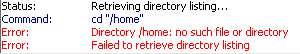 SFTP chroot jail: if you try to type the path of /home int he remote site, you should get "no such file or directory"