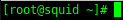 Squid basic authentication: Login and su to root
