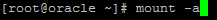 SAN LUN format: THIS NEXT COMMAND WILL RE-MOUNT ALL FILESYSTEMS, DO IN OFF-PEAK HOURS! ***