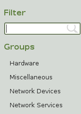 openSUSE LDAP client: select “network services” on the left