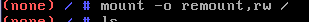Linux Mint root password reset: we need to mount our root partition