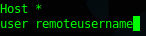 SSH config file: login, and change to your .ssh directory