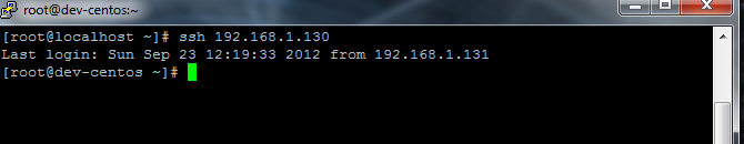 Passwordless SSH setup: login to the remote system, and do a SSH to the system you just copied the key from