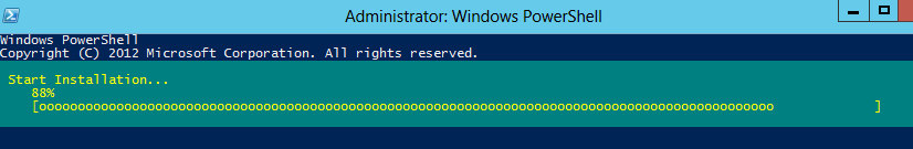 Domain controller setup: this may take a little bit, this actually does the legacy “dcpromo” command that no longer exists