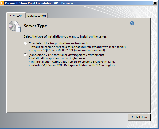 SharePoint 2013 install: It’s generally to your advantage to do the full installation, because it allows you to add multiple…