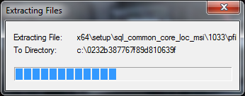 Install SQL Management Studio 2008R2: Open the Installer by running as administrator it should look like so