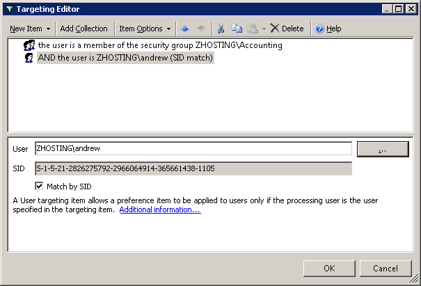 Map Shared Drive In Group Policy: as you can see we have selected accounting, but there’s one more thing you should be aware of, when you add
