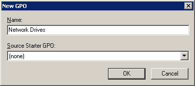 Map Shared Drive In Group Policy: from there give it a necessary name such as “Network Drives”