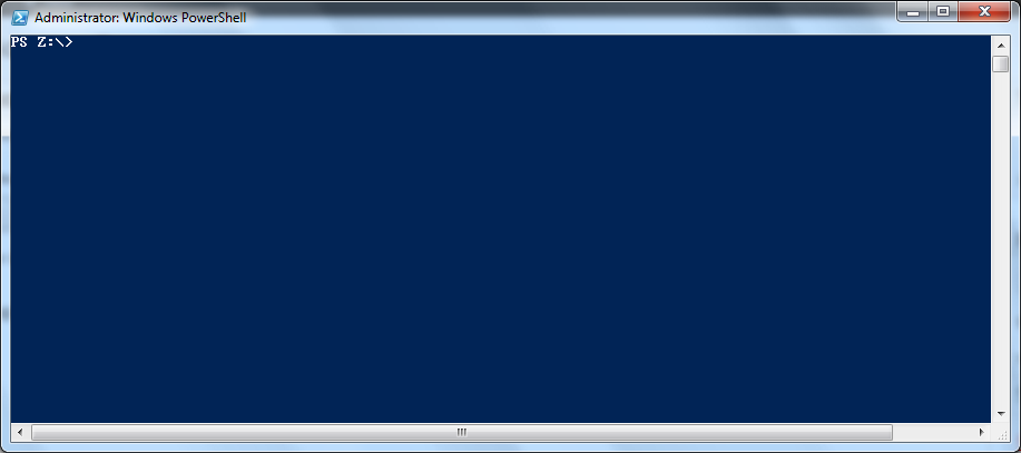 Server Core reboot: open up a command prompt/powershell window