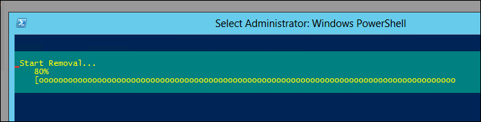 PowerShell progress bar while Remove-WindowsFeature removes Server-Gui-Shell and Server-Gui-Mgmt-Infra
